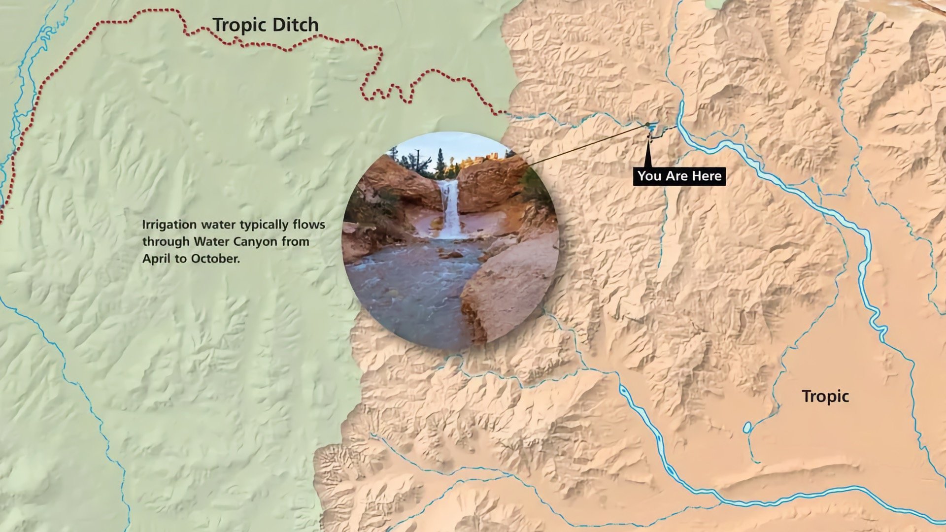 Tropic Ditch Map