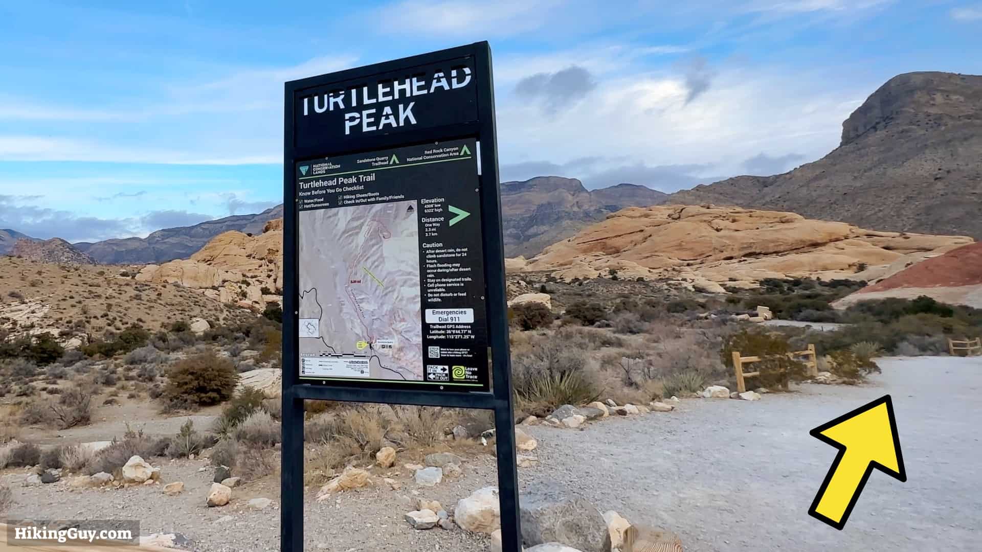 Turtlehead Peak Hike Directions 2