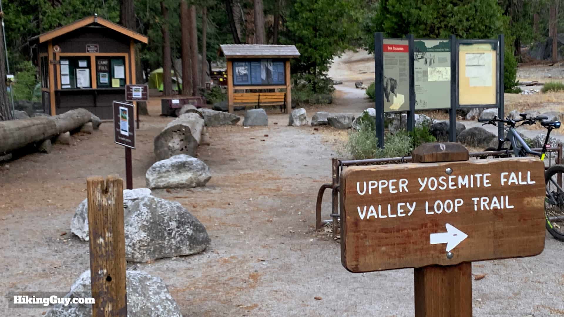 Upper Yosemite Falls Hike 2