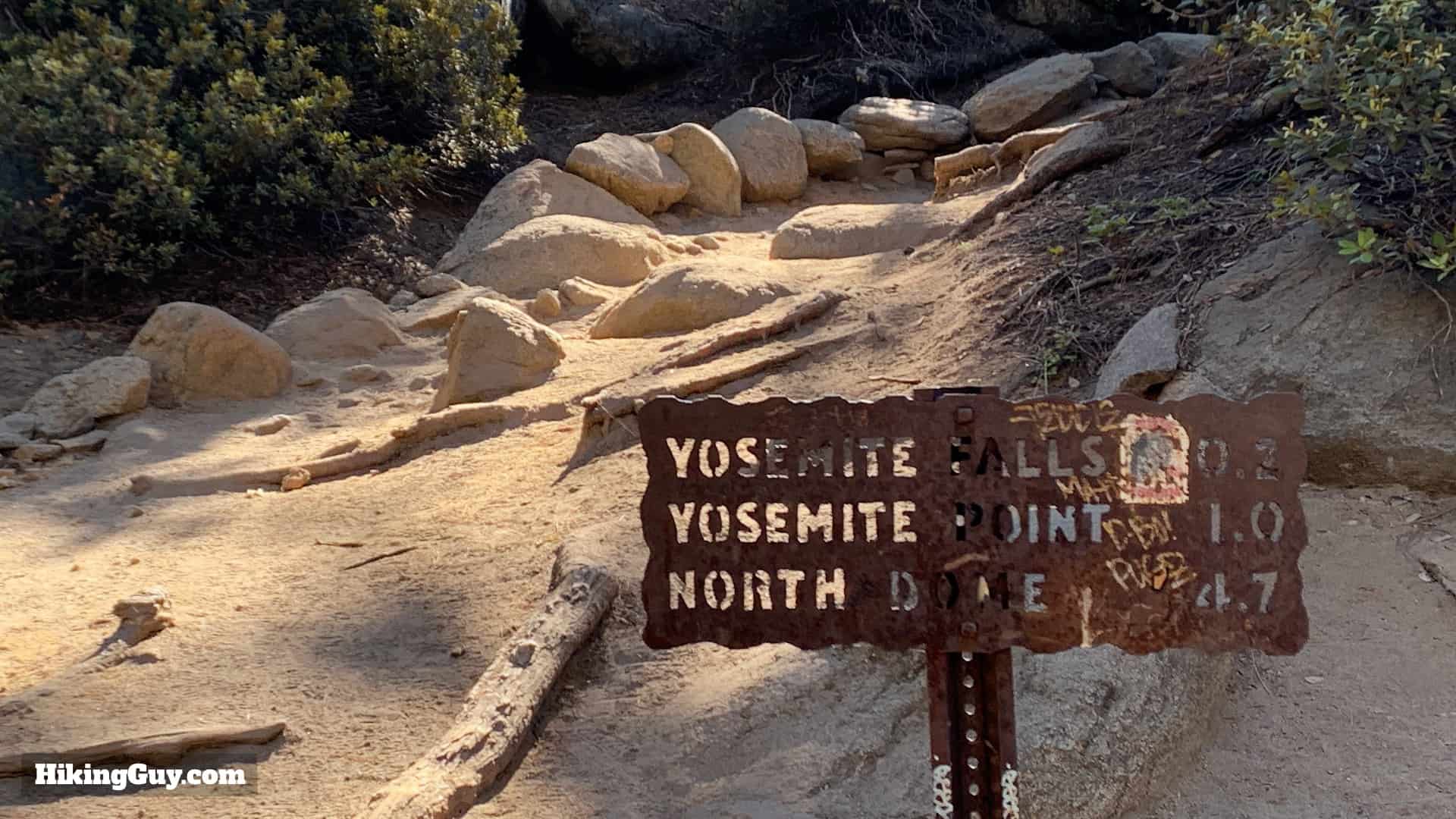 Upper Yosemite Falls Hike 23