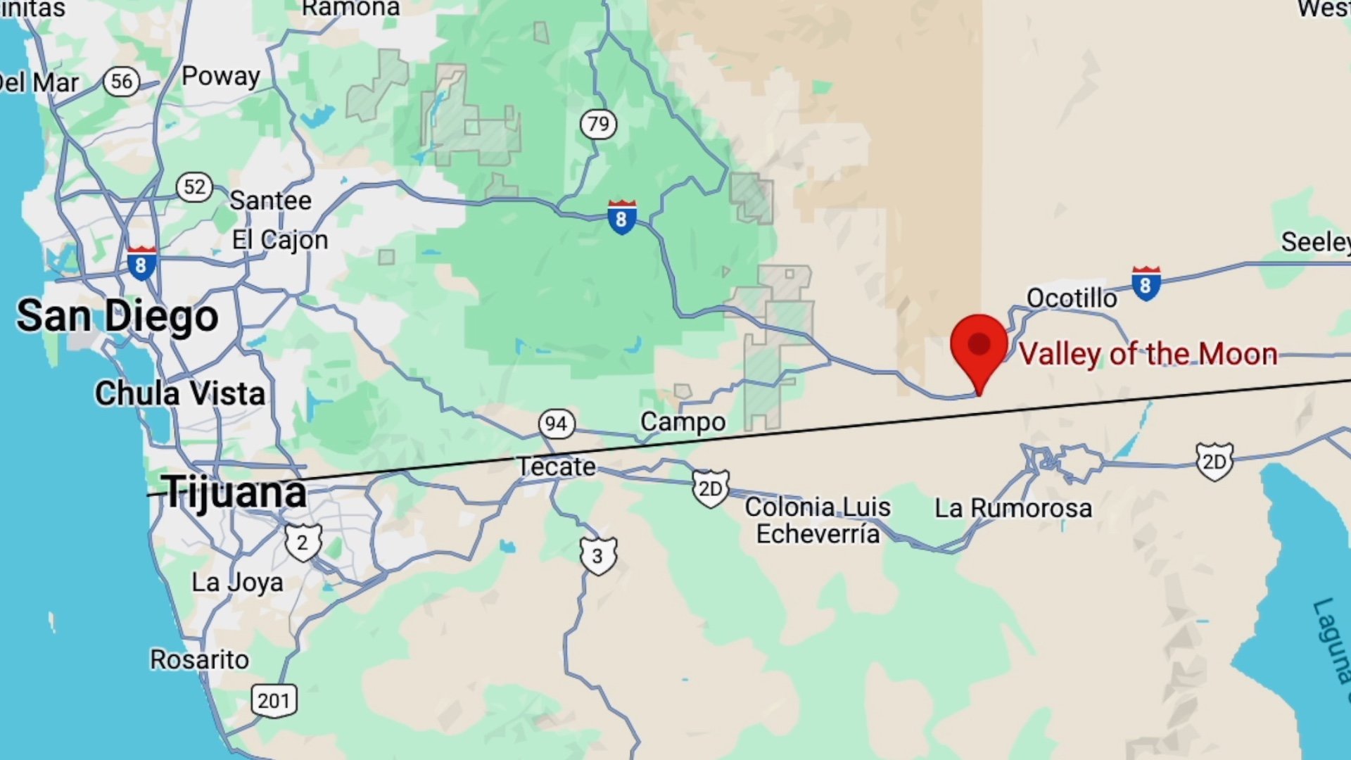 Valley Of The Moon Trail Location
