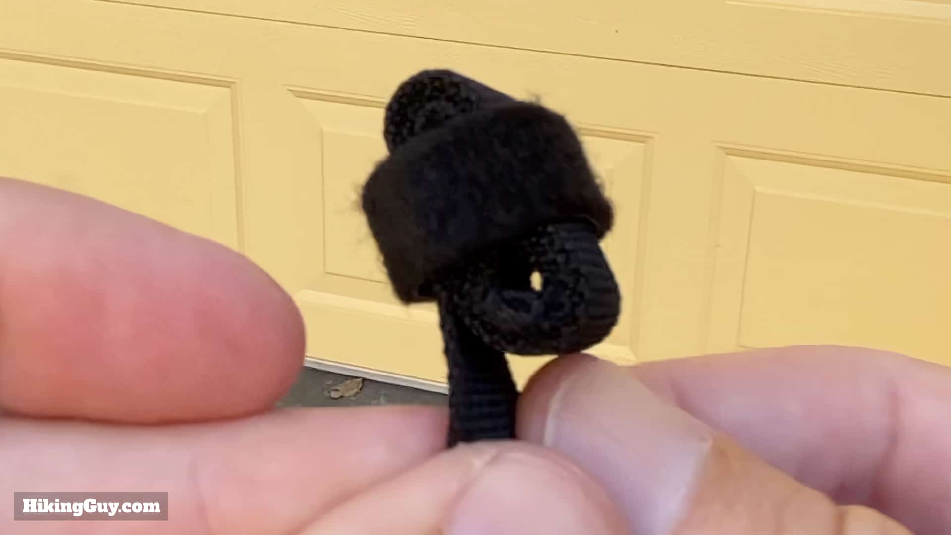 Velcro Around Backpack Strap