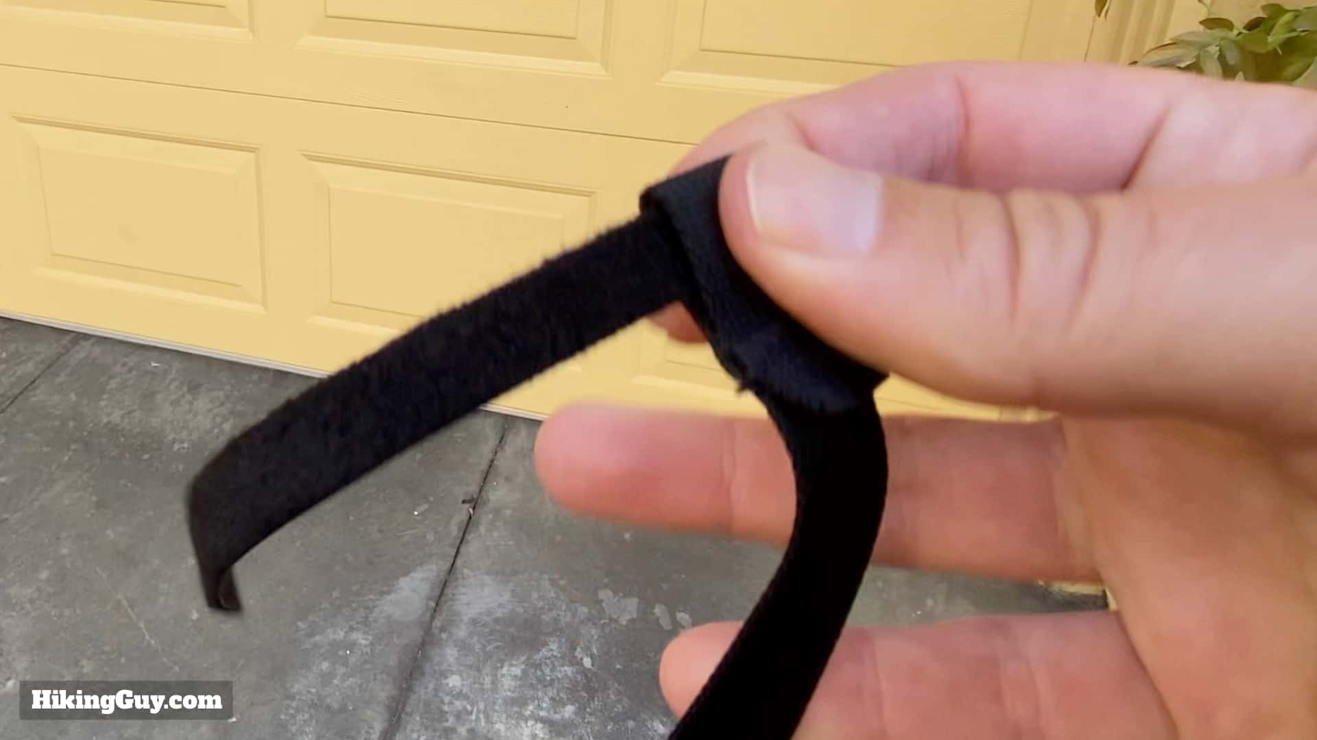Velcro In Backpack Strap