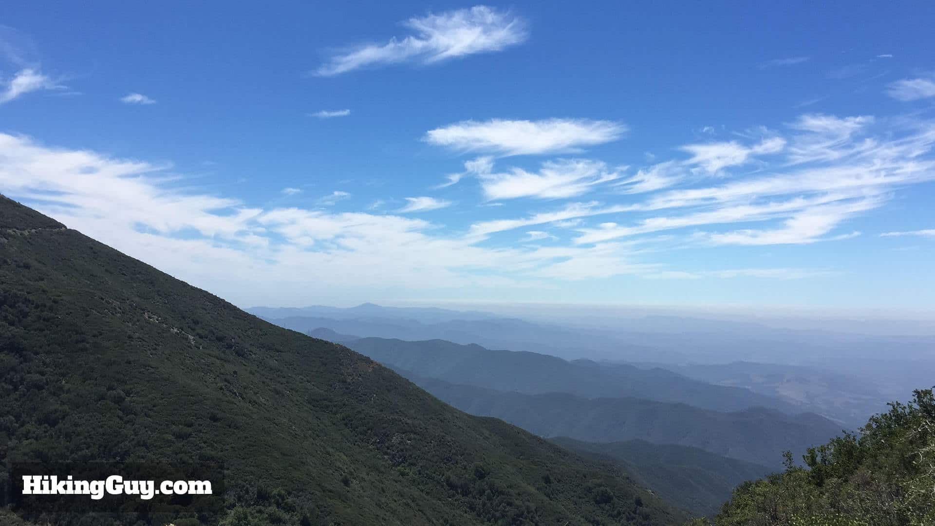 view from Modjeska Peak Hike