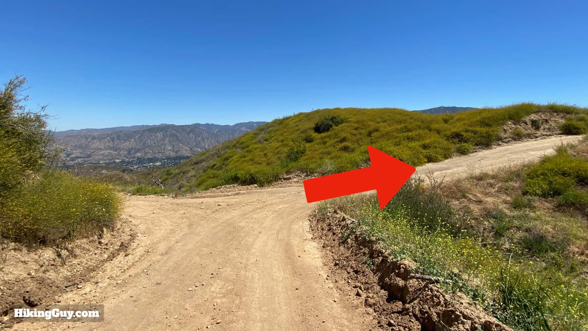 Vital Link Trail To Verdugo Peak Directions 25