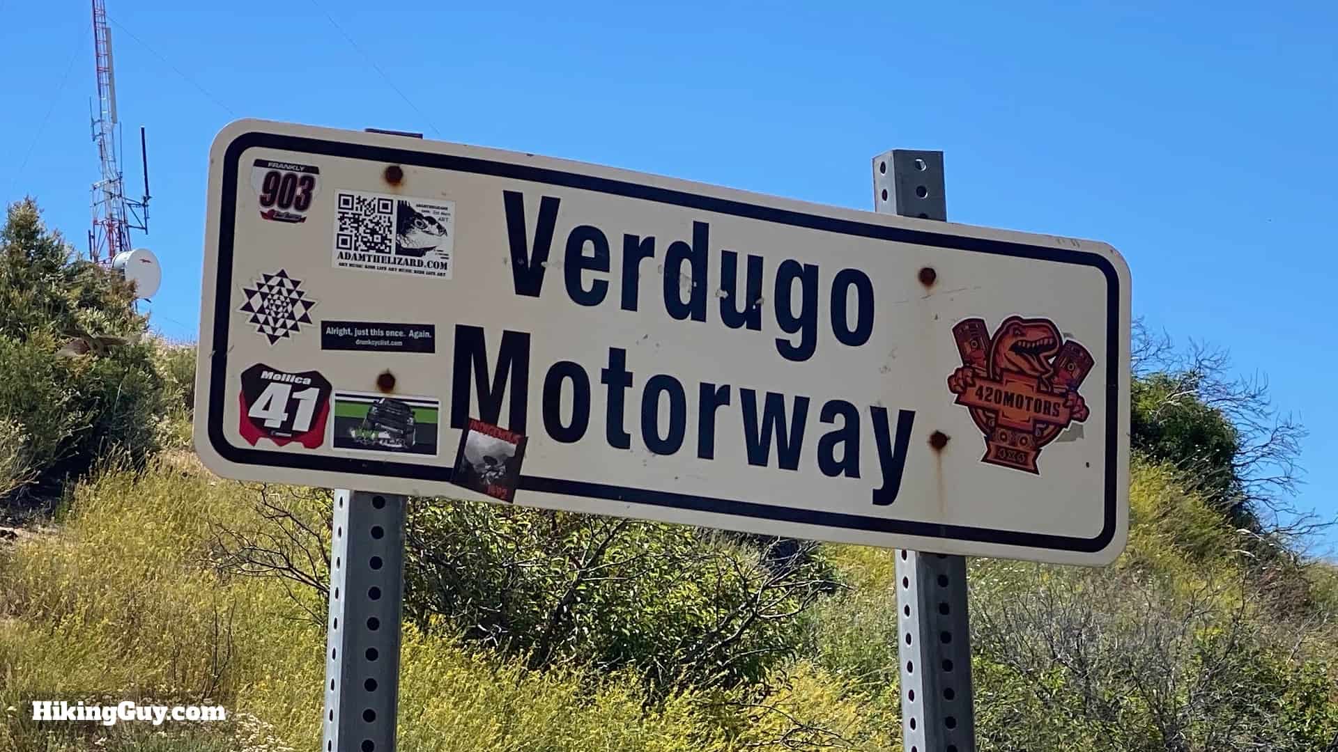 Vital Link Trail To Verdugo Peak Directions 31