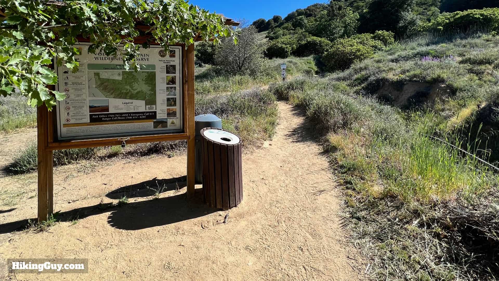 Volcan Mountain Trail Directions 11