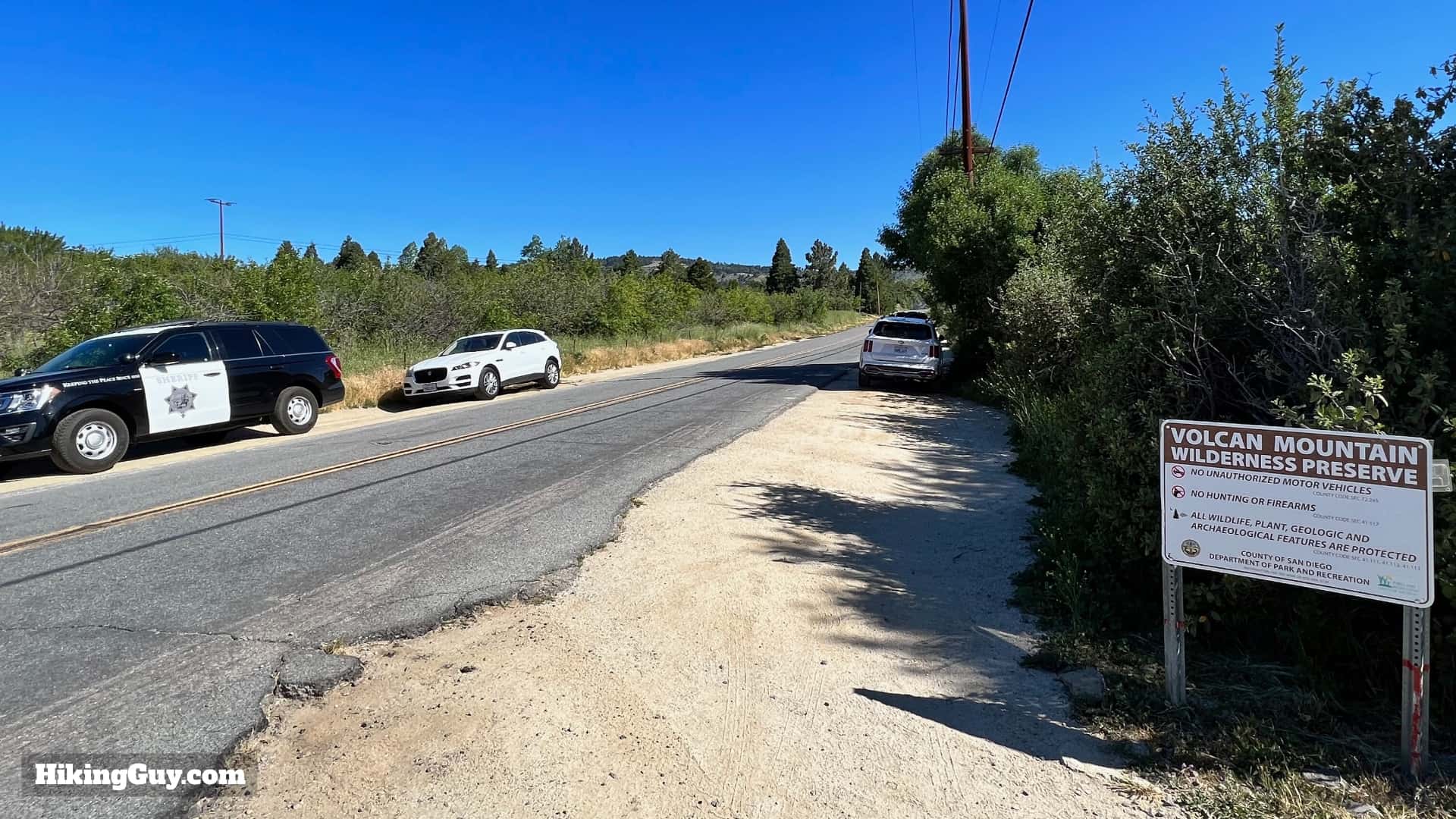 Volcan Mountain Trail Directions 3