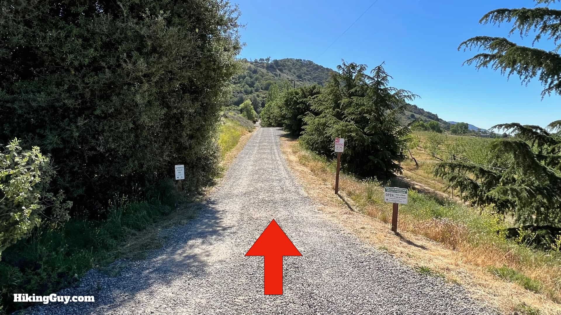 Volcan Mountain Trail Directions 5