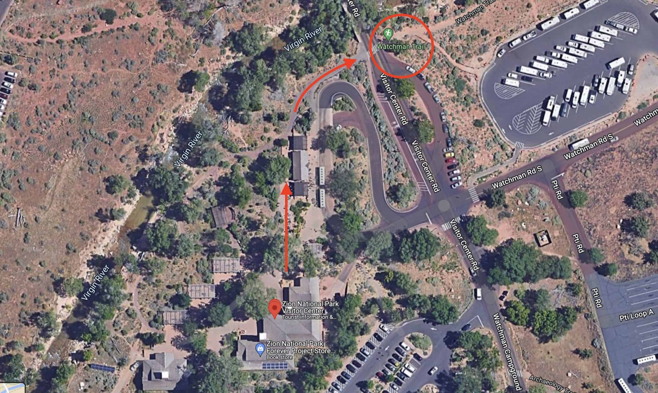 Watchman Trail Start