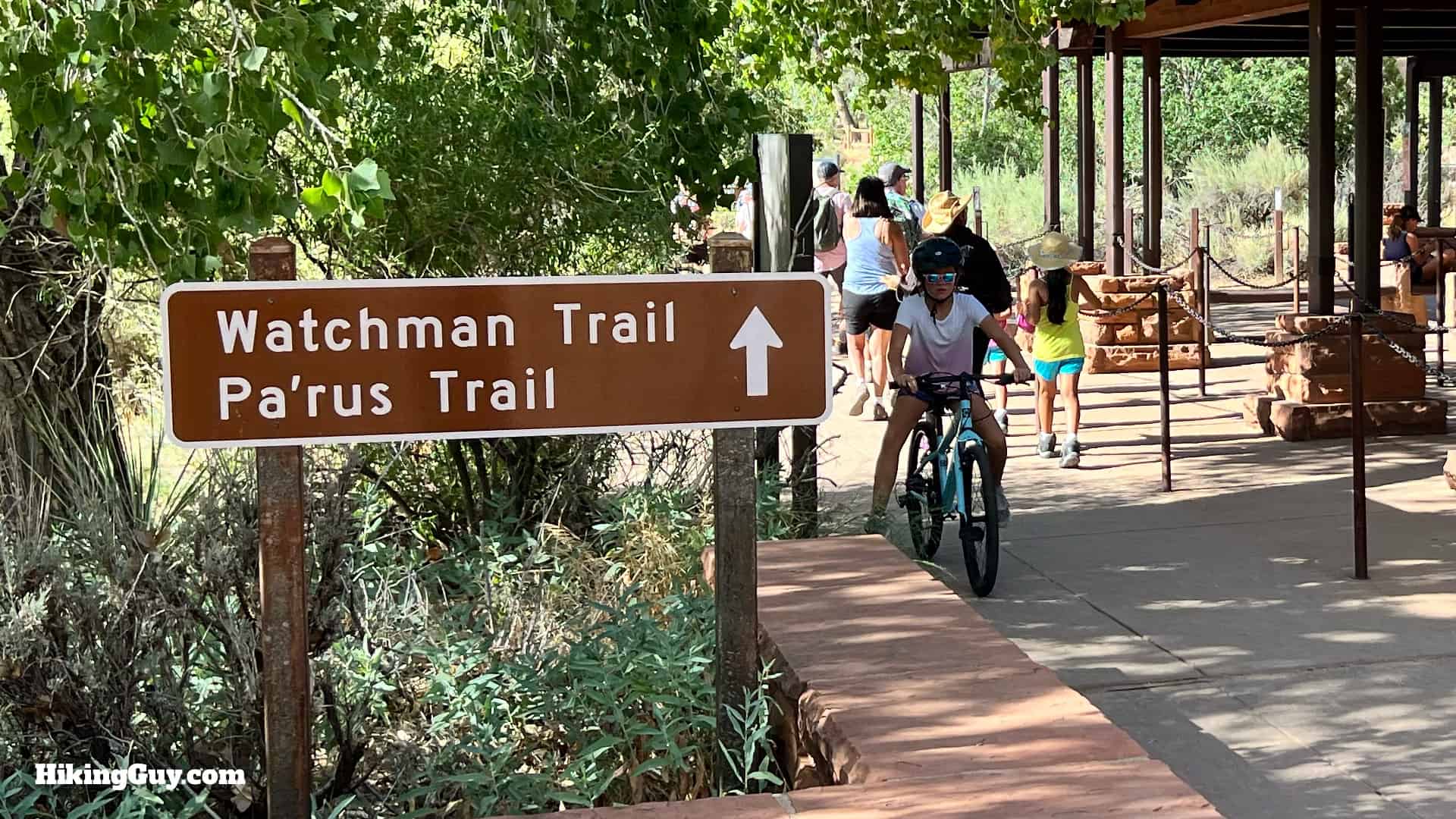 Watchman Trail Zion Directions 2