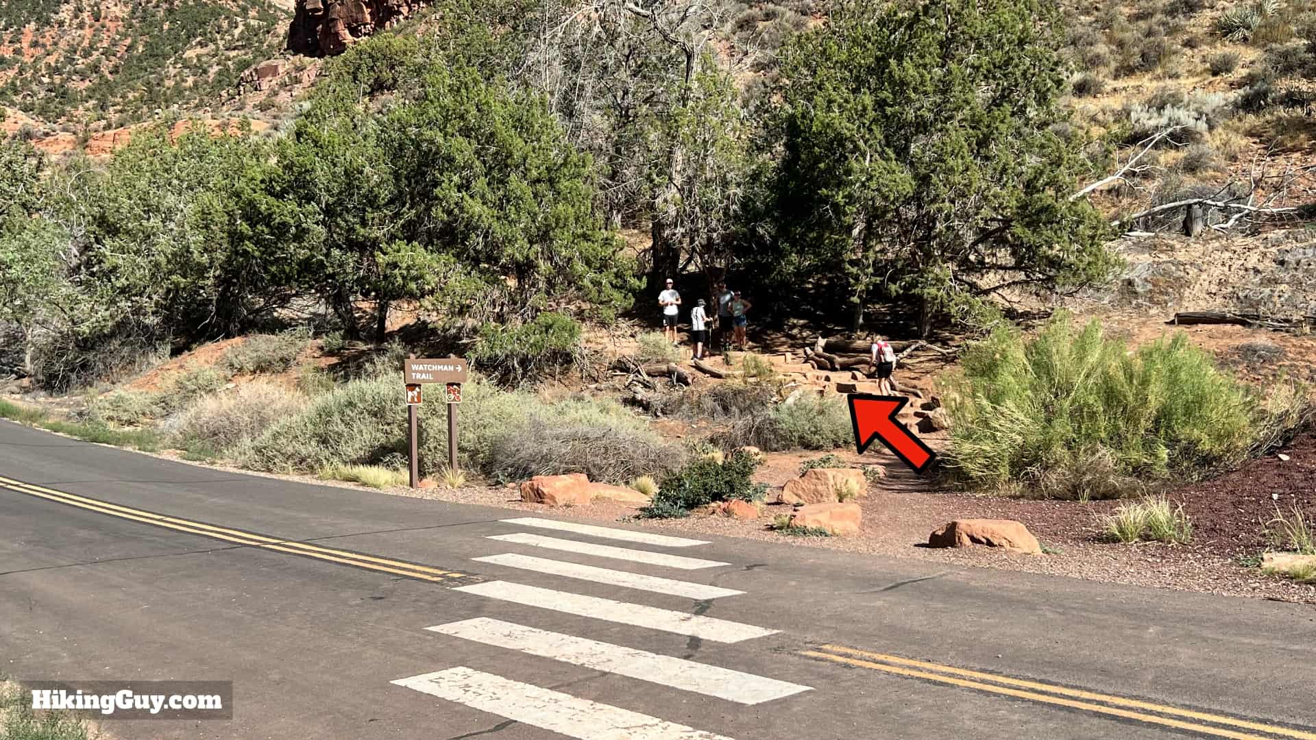 Watchman Trail Zion Directions 8