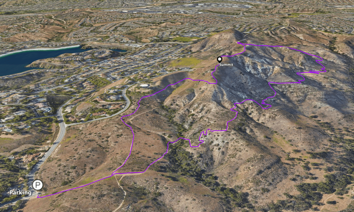 Weir Canyon Trail 3d Map