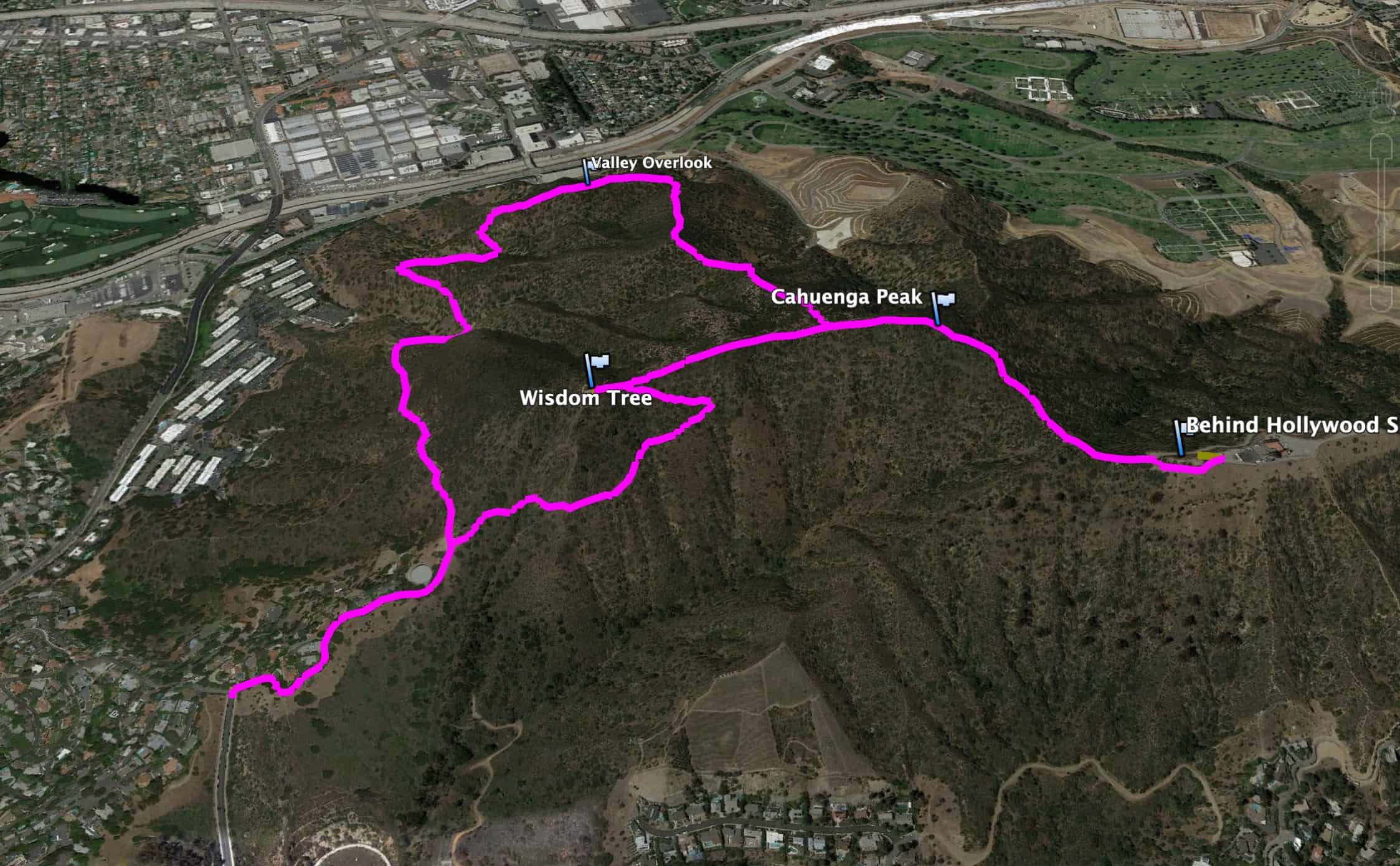 Wisdom Tree Hike 3d Map