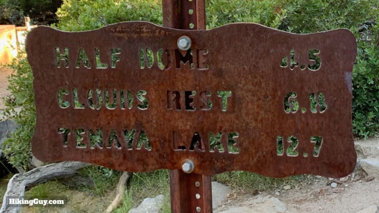 Yosemite Trail Sign