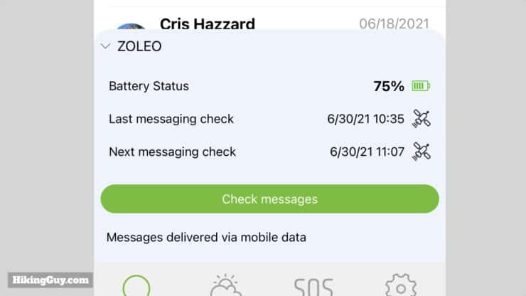 Zoleo Messaging 13